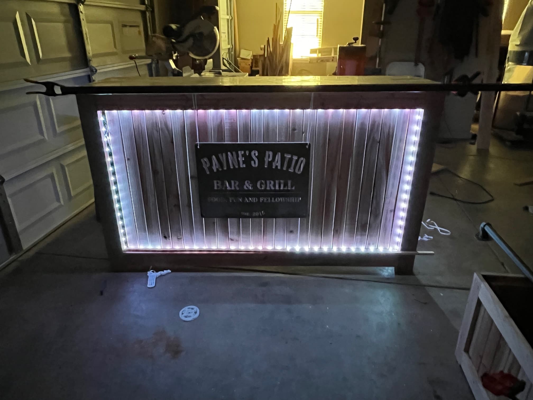 Custom woodworking project photo