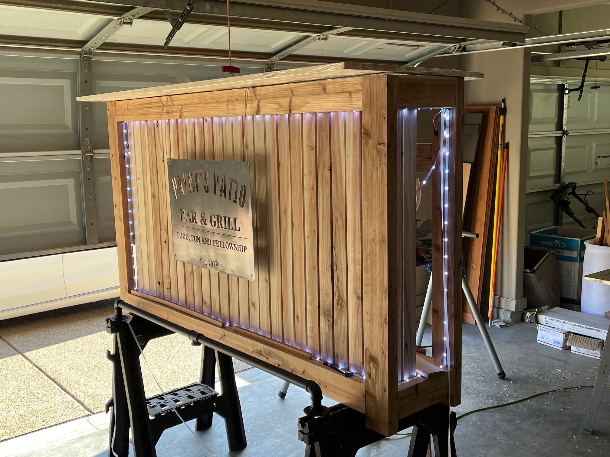 Custom woodworking project photo