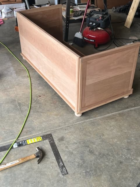 Custom woodworking project photo