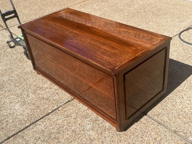 Custom woodworking project photo